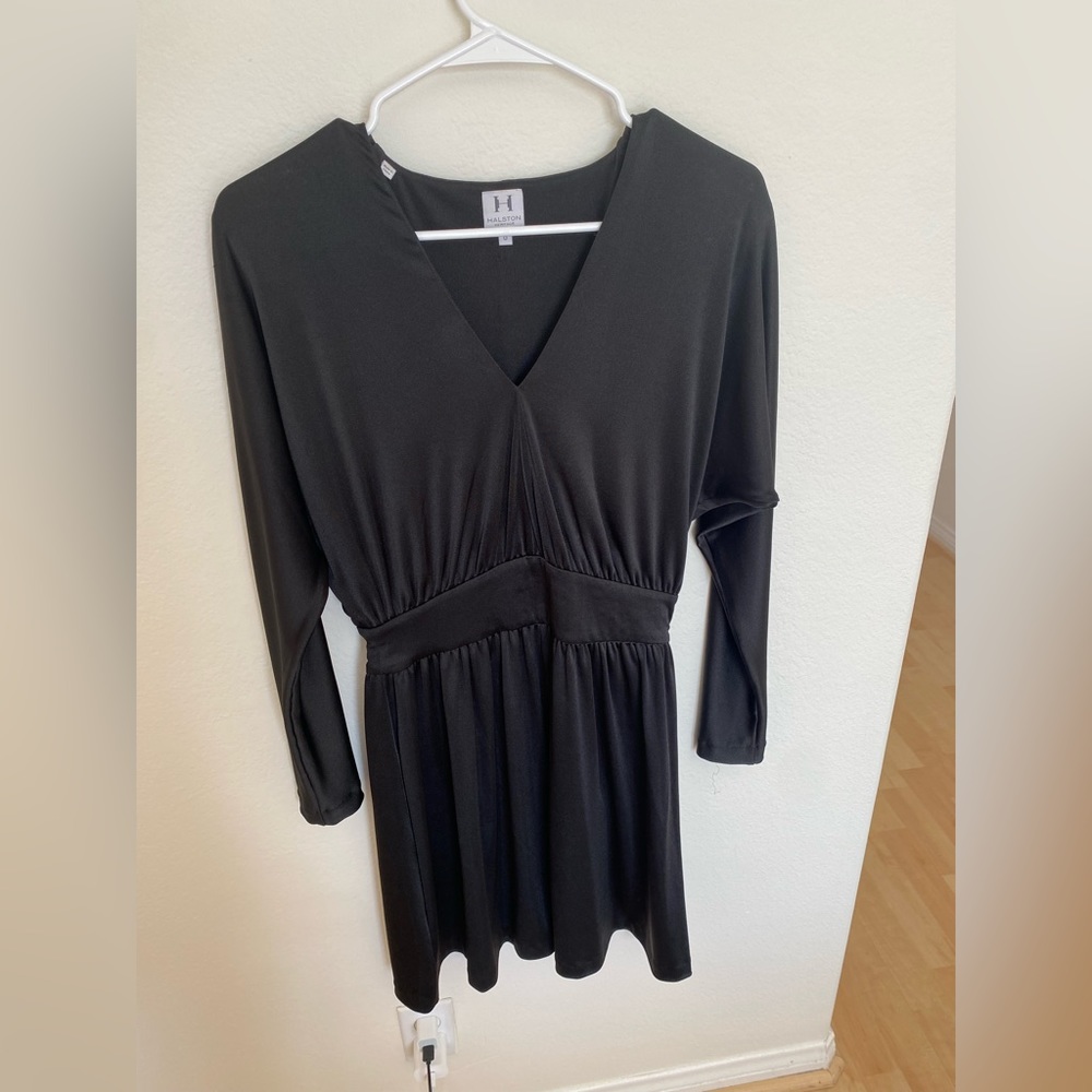 Long Sleeve Black Dress